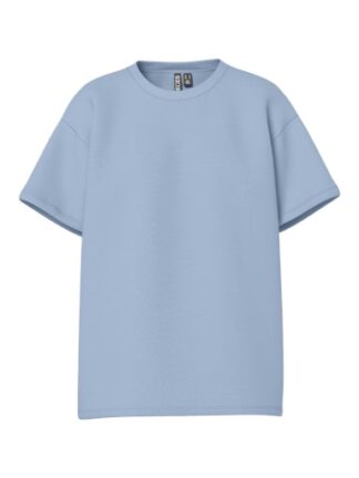 Pcskylar split tee cashmere blue