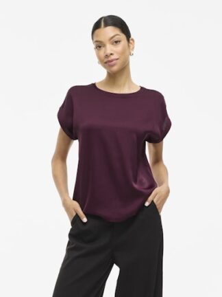 Vielette satin top fig