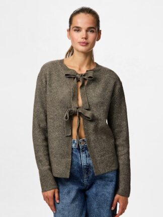 Pcsilly rev tie knit Morel