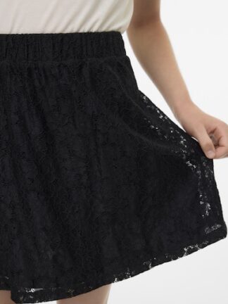 Vmcoco lace short skirt GIRL Black