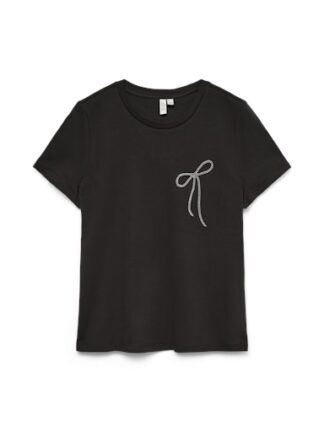 Vmheneth o-neck t-shirt black girl
