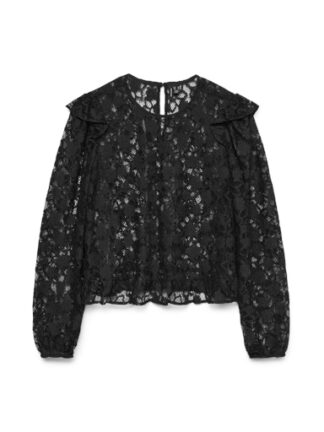 Vmmeta lace top black
