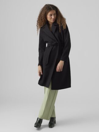 Vmfortuneaya long coat black