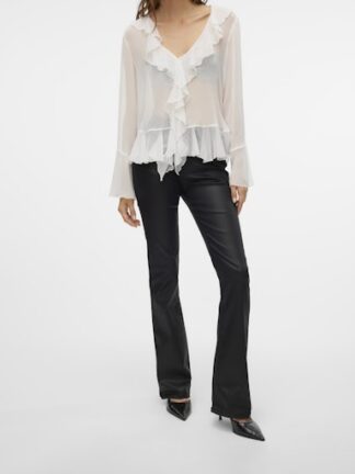 Vmflash flared coated pants