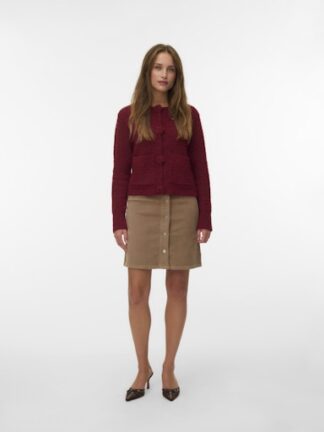 Vmetta short skirt silver mink