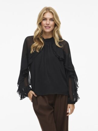 Vibinna high neck top black