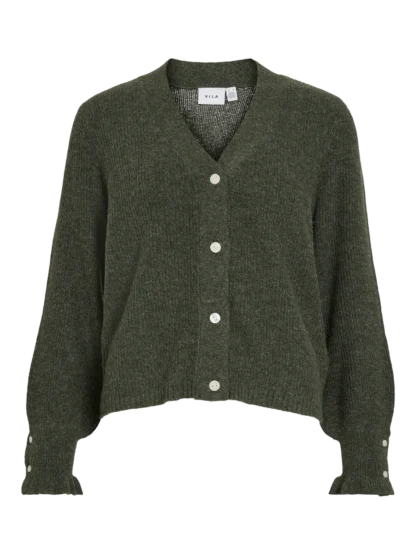 Vitilda v-neck knit deep depths - Bild 2