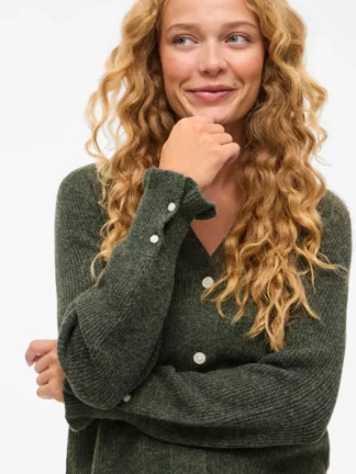 Vitilda v-neck knit deep depths