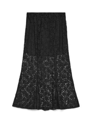 Vmmeta ankle skirt black
