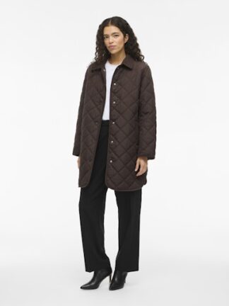 Viquila corduroy quilt long jacket