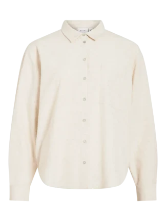 Viprisilla loose shirt natural melan