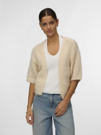 Vmmaybe 2/4 open cardigan birch