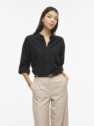 Viprisilla loose shirt black