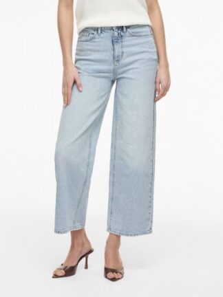 Viemma 7/8 wide jeans Light Blue