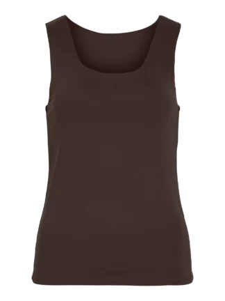 Vikenza u-neck tank top Slate Black