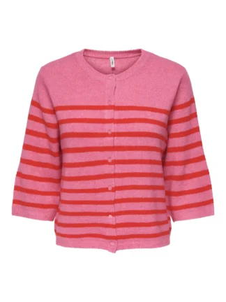 Carviola o-neck cardigan wild orchid