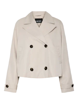 Pcscarlett short trenchcoat