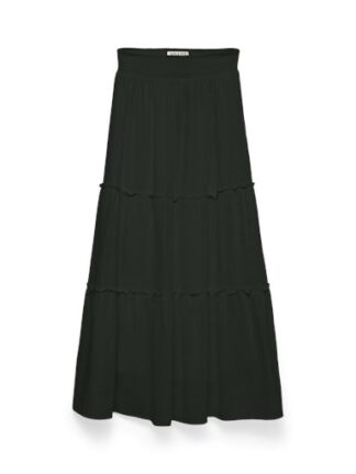Awkeeley long skirt Black