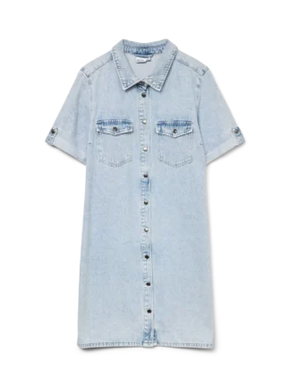 Vmjennie short dress Light Blue