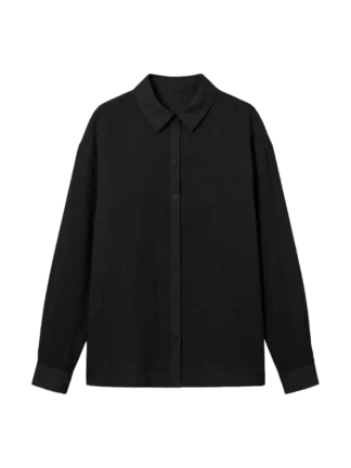 Vmelizabeth slit shirt Black