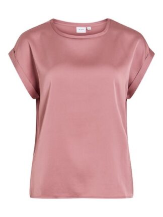 Viellette satin top Rose